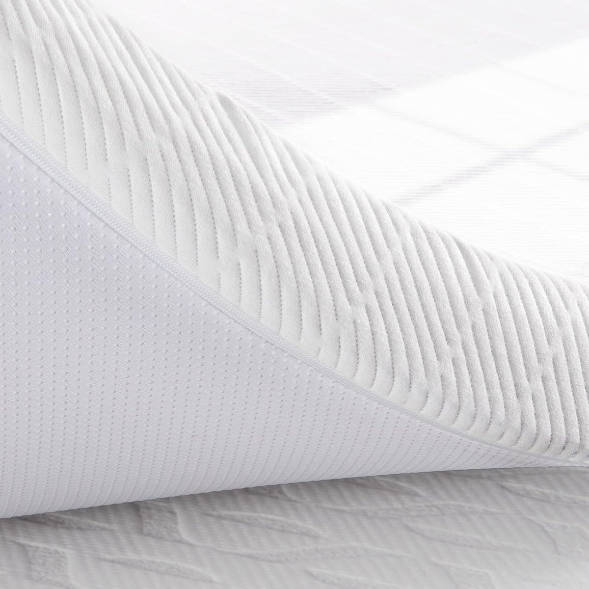 4 Inch Firm Twin Size Memory Foam Mattress Topper with Cooling Gel X8295