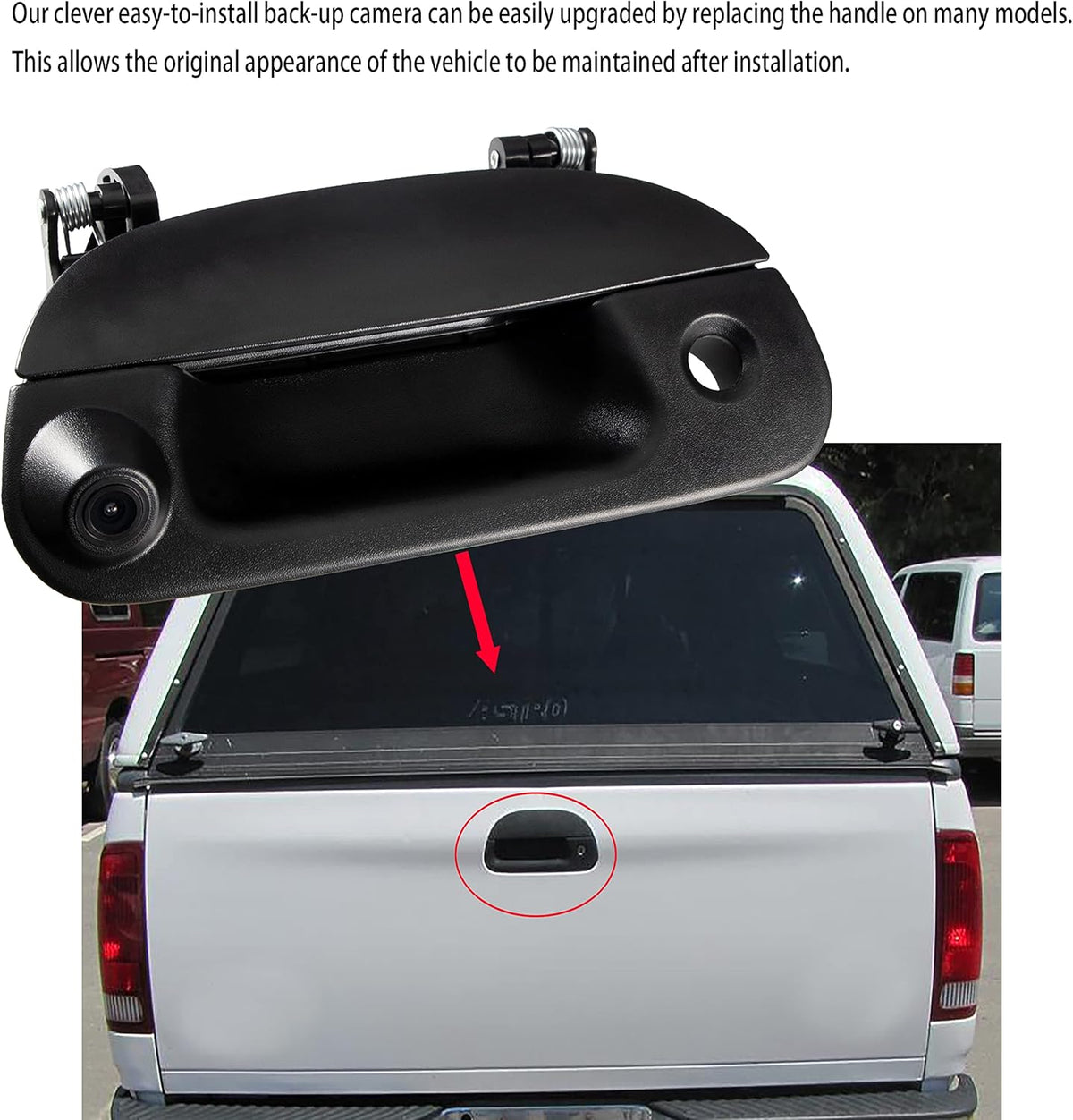 Rear View Backup Camera with Wiring Kit N781