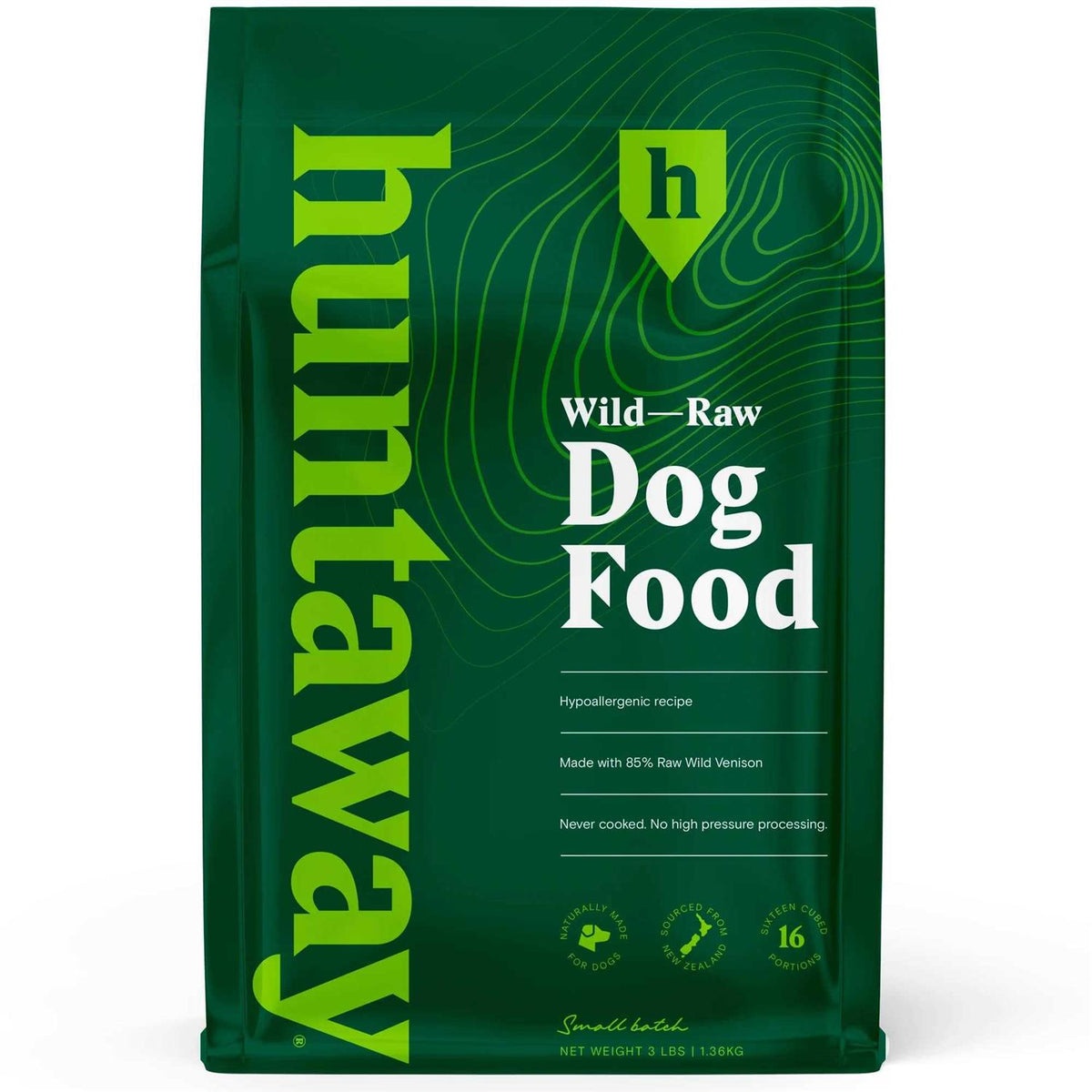 Frozen Wild Venison Raw Dog Food J506