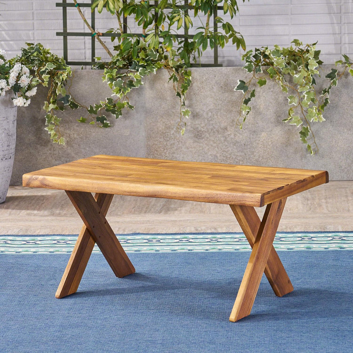 Acacia Wood Coffee Table A254
