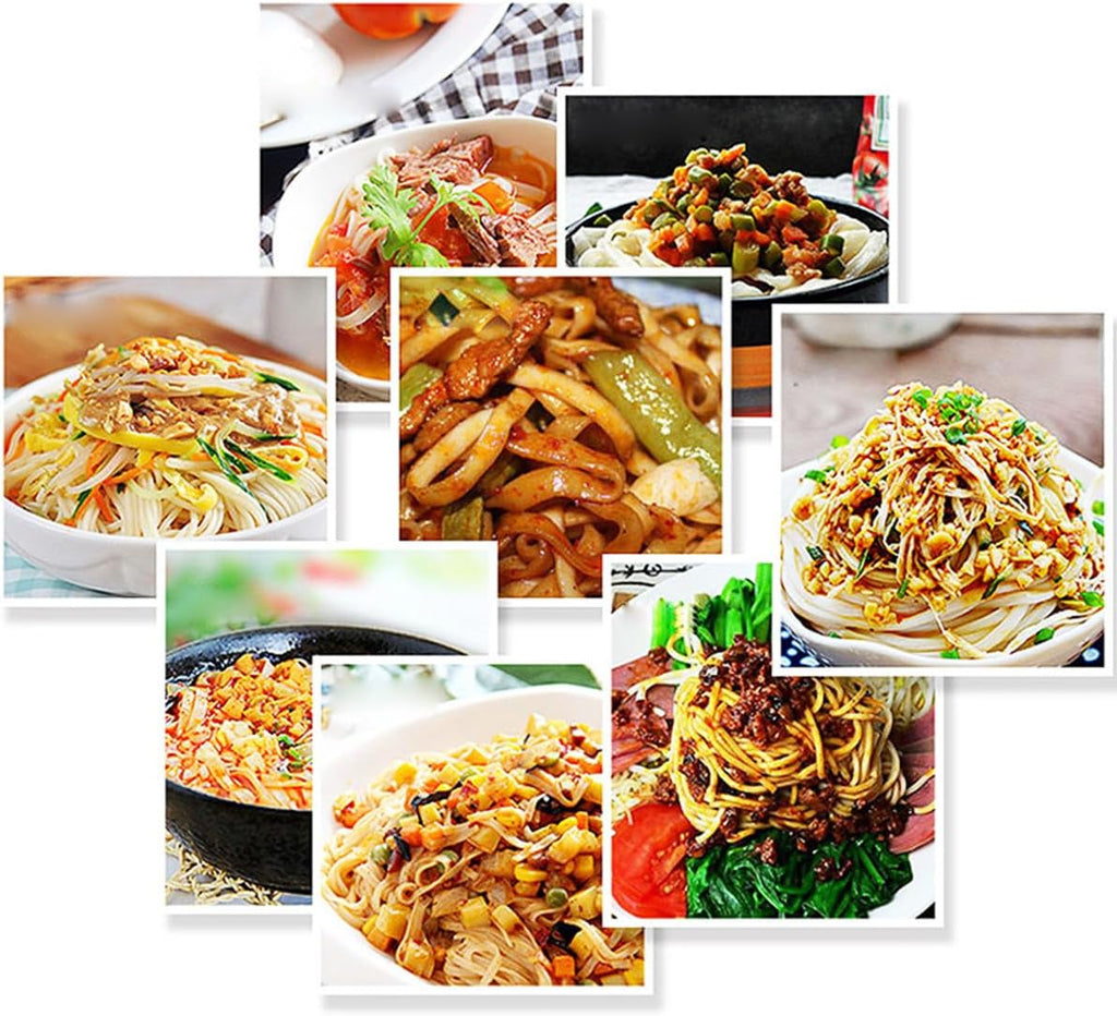 110V Electric Stainless Steel Pasta Maker Noodle Machine with 3mm Round Knife R565