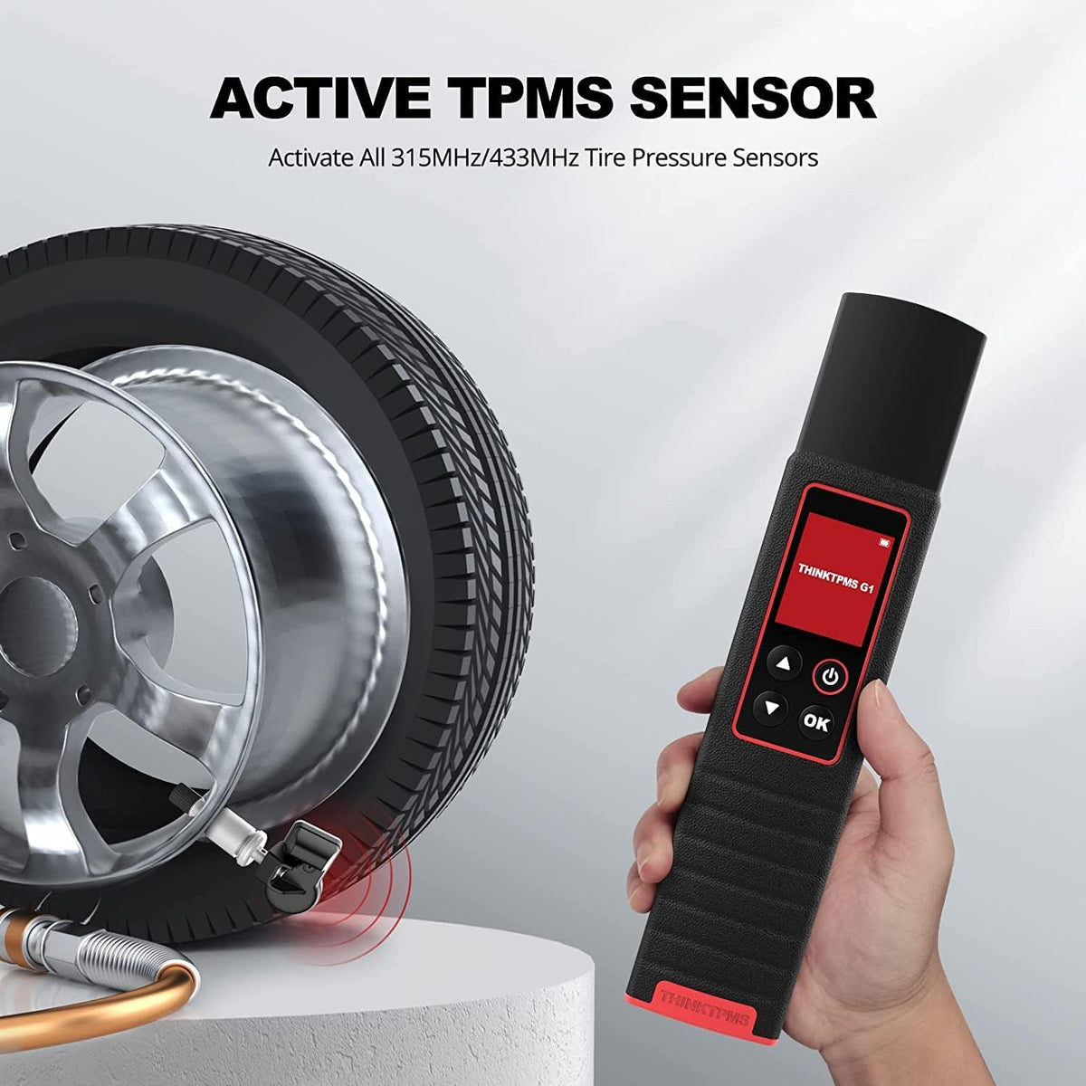 TPMS Relearn Tool 315/433MHz Universal Sensors Programming Tool A987090