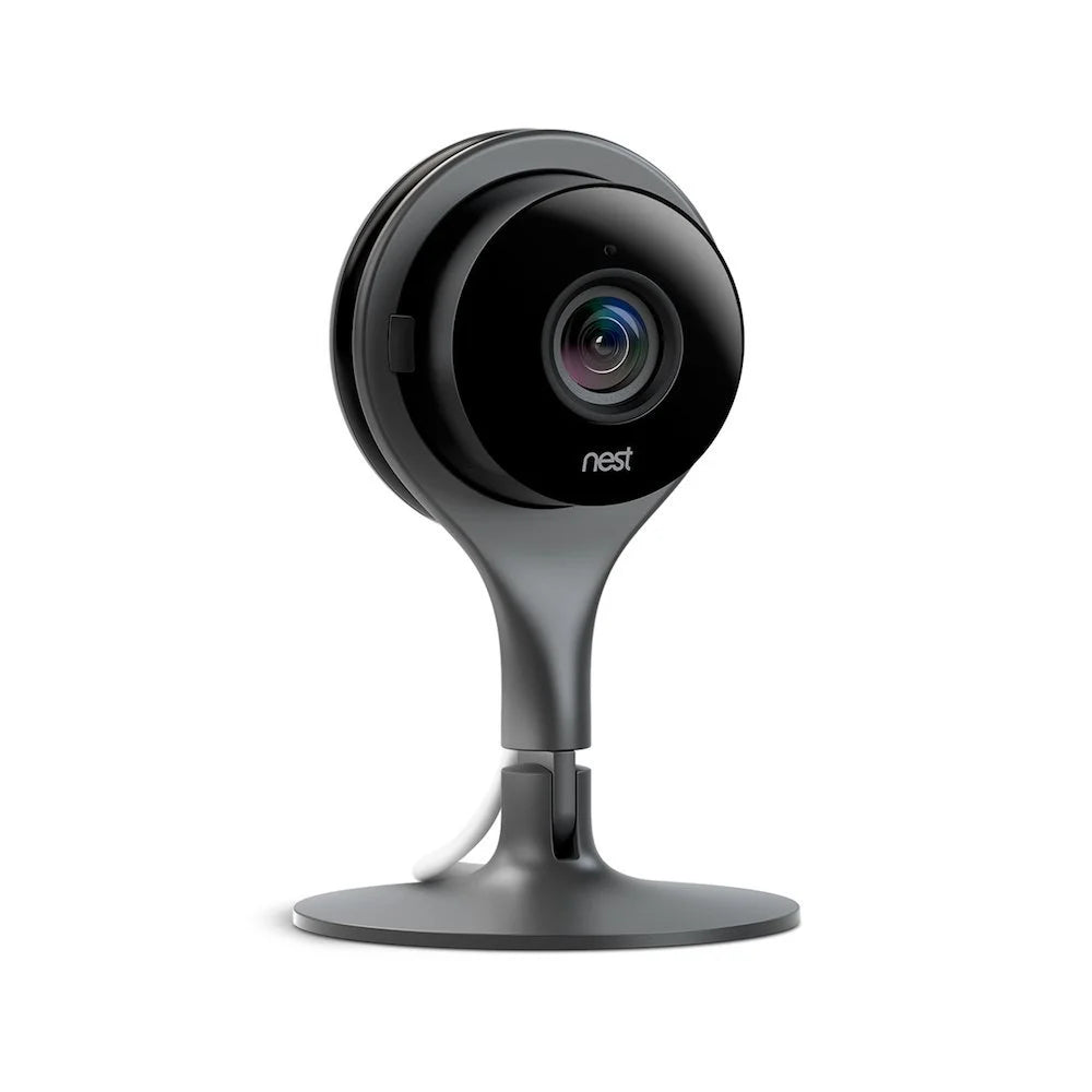Black Wired Indoor Security Camera with Night Vision R13263