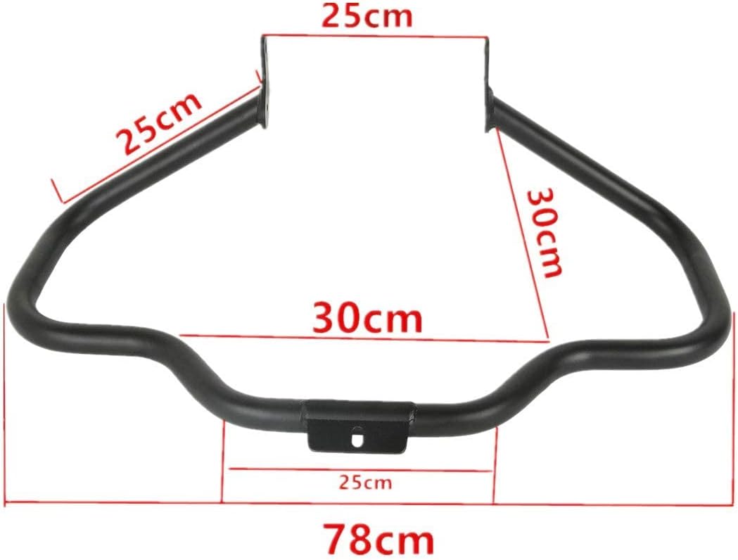 Chrome Mustache Engine Guard Crash Bar V62673