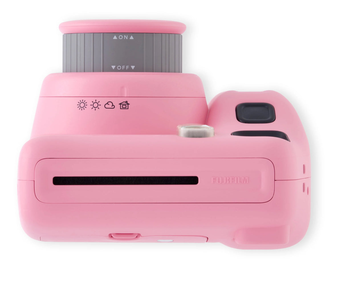 Pink Instant Camera with 10 Pack Mini Film D4833
