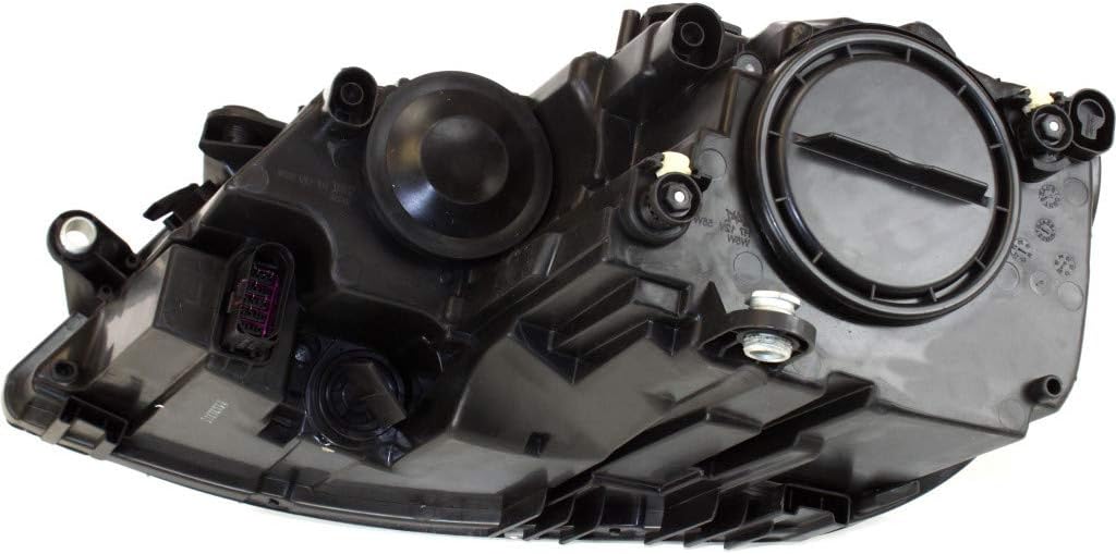 Halogen Headlight Assembly for Volkswagen Jetta Sedan 2011-2014 Driver and Passenger Side Pair F630021