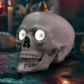 Sound Activated LED Skull Halloween Decoration Z284585