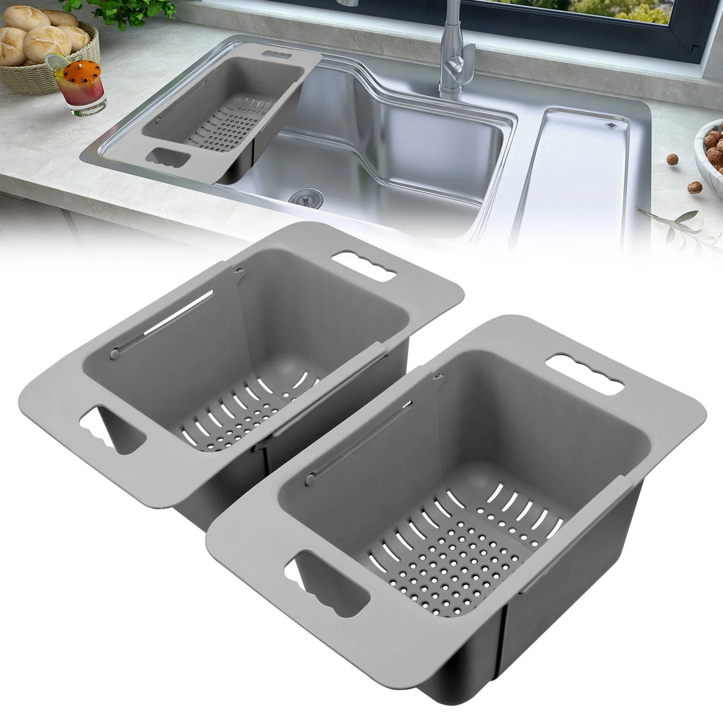 Adjustable Freezer Baskets with Handle Q50288
