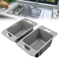Adjustable Freezer Baskets with Handle Q50288
