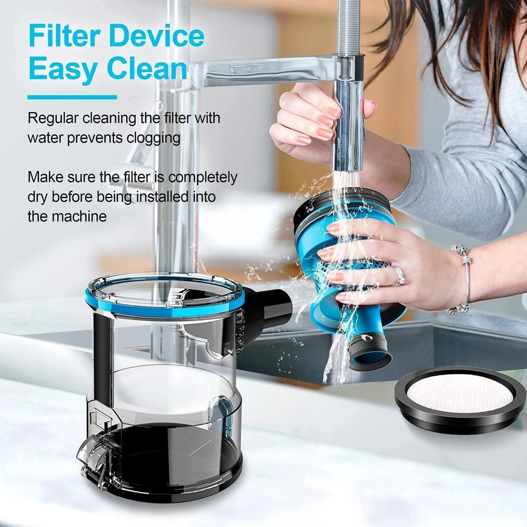 Corded Stick Vacuum Cleaner, 18Kpa, 600W Motor, 3-in-1 Multi-cyclone Filtration Lightweight Vacuum Cleaner B820