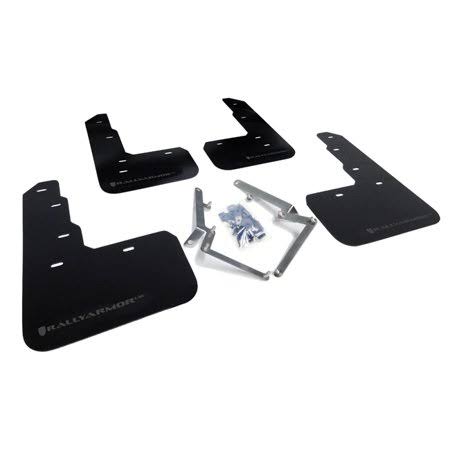 Black Mud Flaps with Dark Grey Logo M507