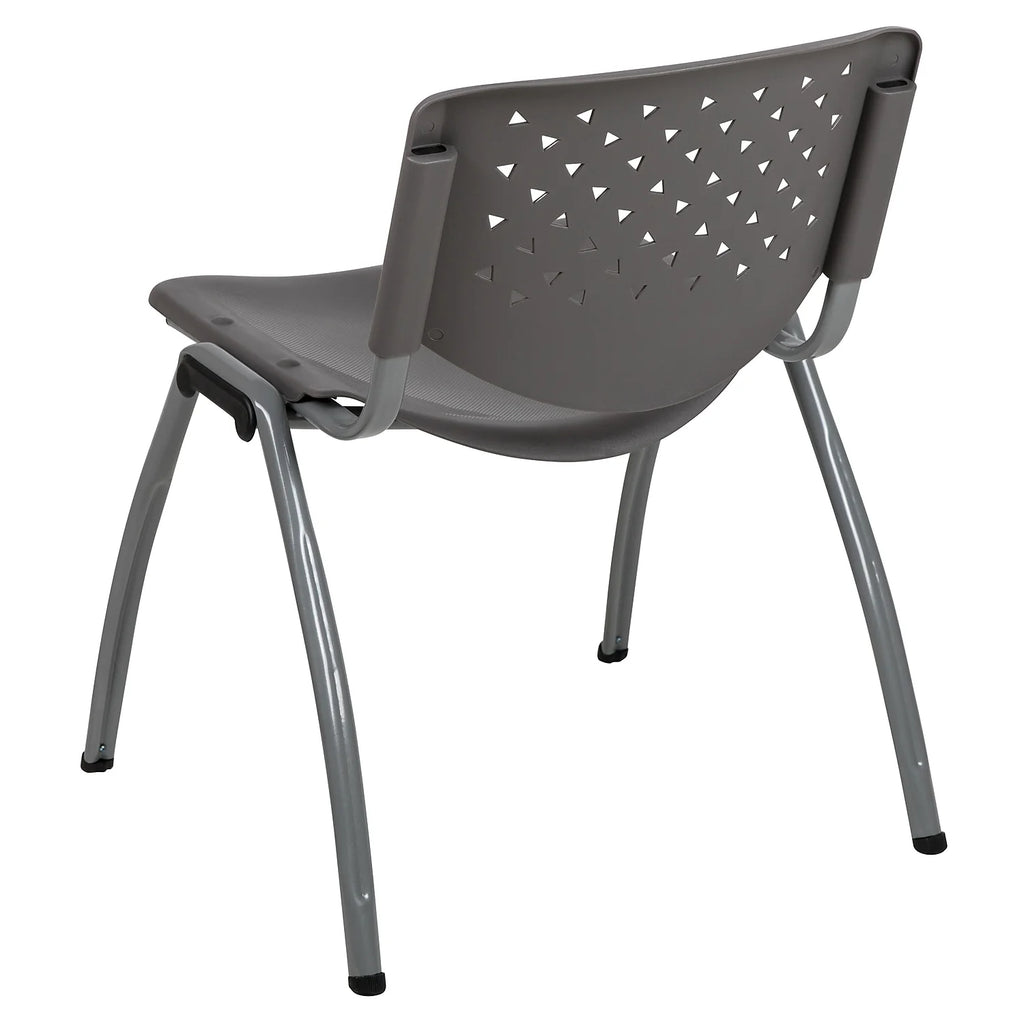 Gray Plastic Stack Chair G1686