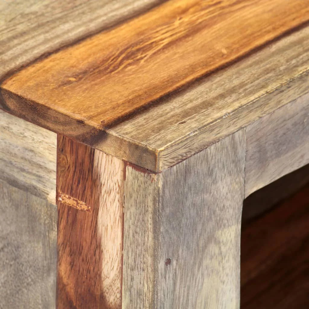 Sheesham Wood TV Cabinet with 4 Storage Drawers Y25028