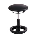 Black Vinyl Ergonomic Chair R236412