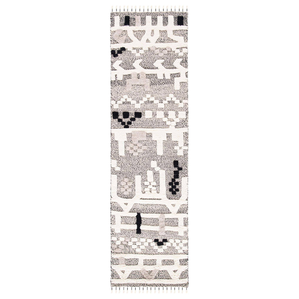 Ivory and Black Runner S8529