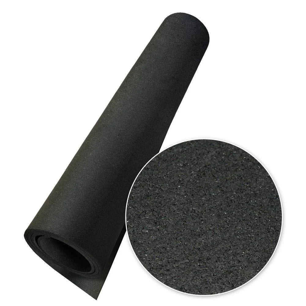Black 3/8 in. Rubber Flooring J6812