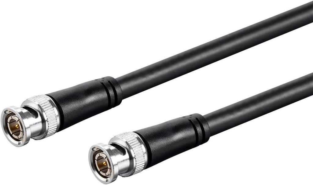 25 Feet Black RG6 BNC Cable K1238