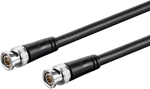 25 Feet Black RG6 BNC Cable K1238