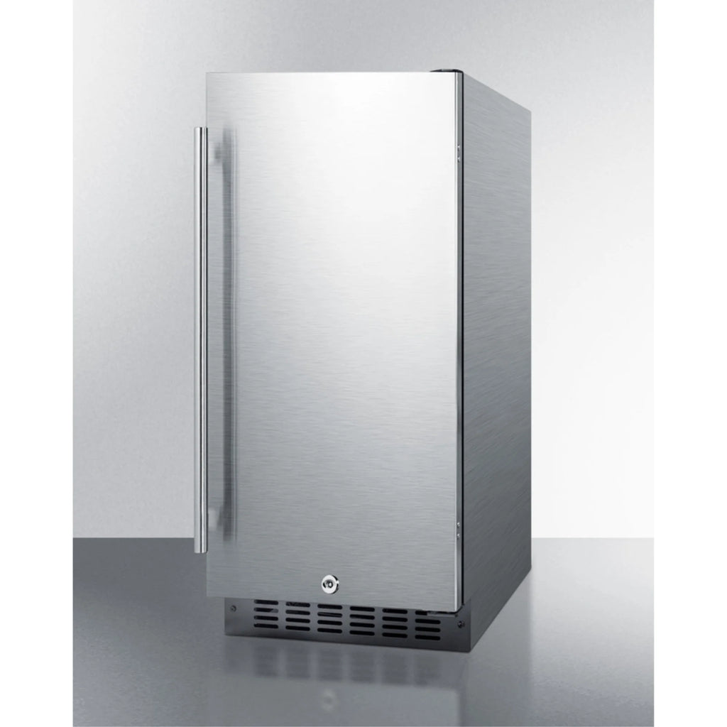 15" Wide ADA Compliant All-Refrigerator with Digital Controls and Lock G4236