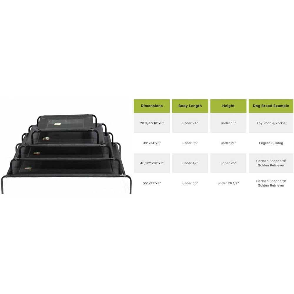 Elevated Cooling Pet Cot Bed W622