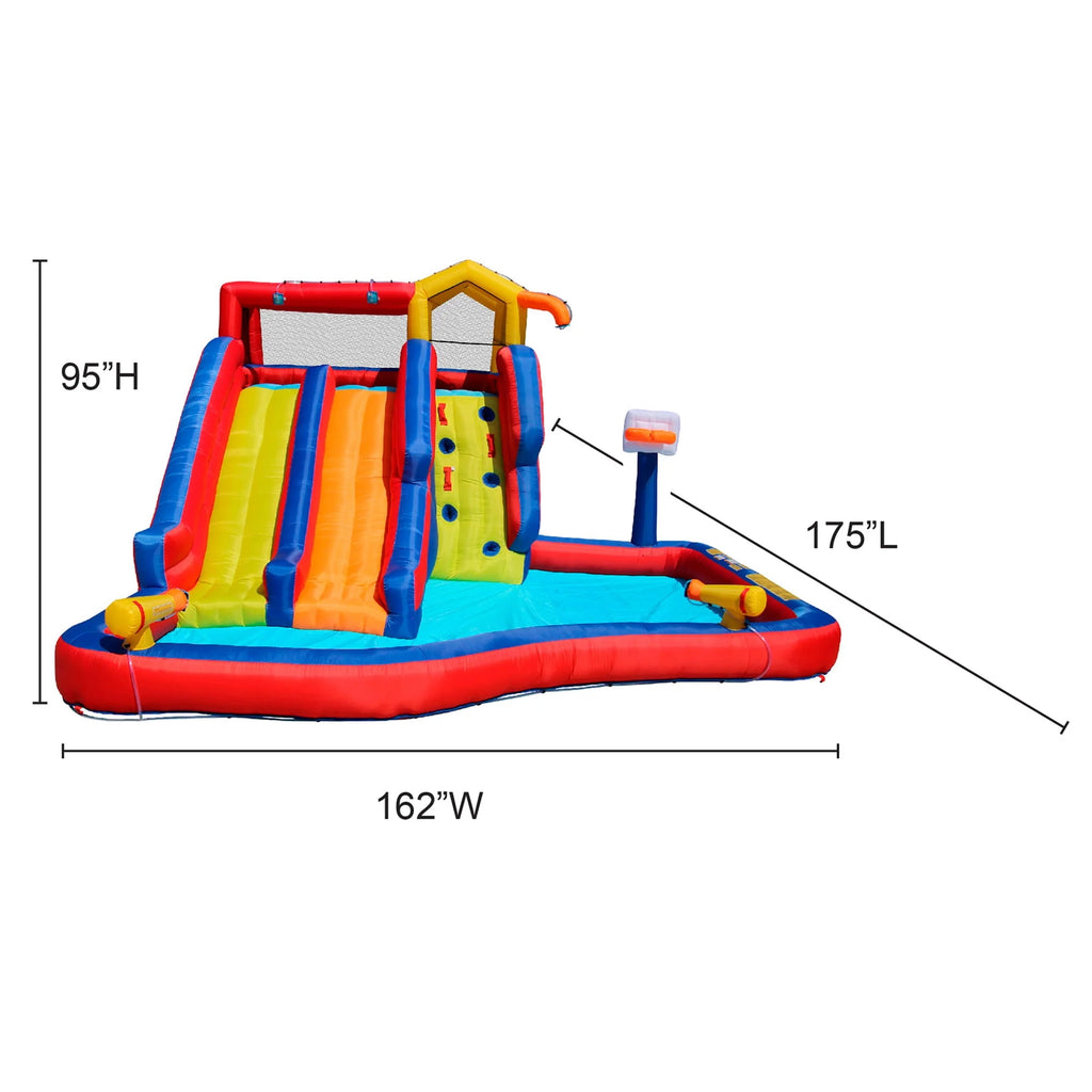 Giant Inflatable Water Slide Splash Park R1641