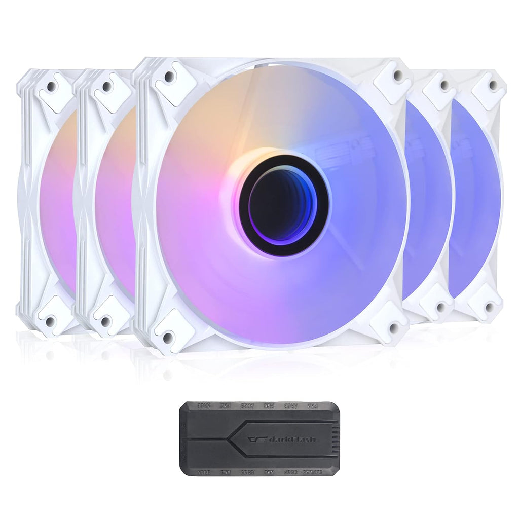120mm ARGB PWM Case Fans 5Packs Black A292