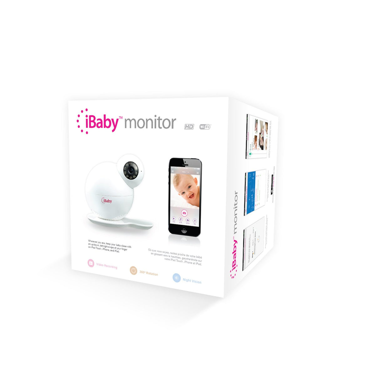 Wi-Fi Wireless Digital Baby Video Camera with Night Vision P1000