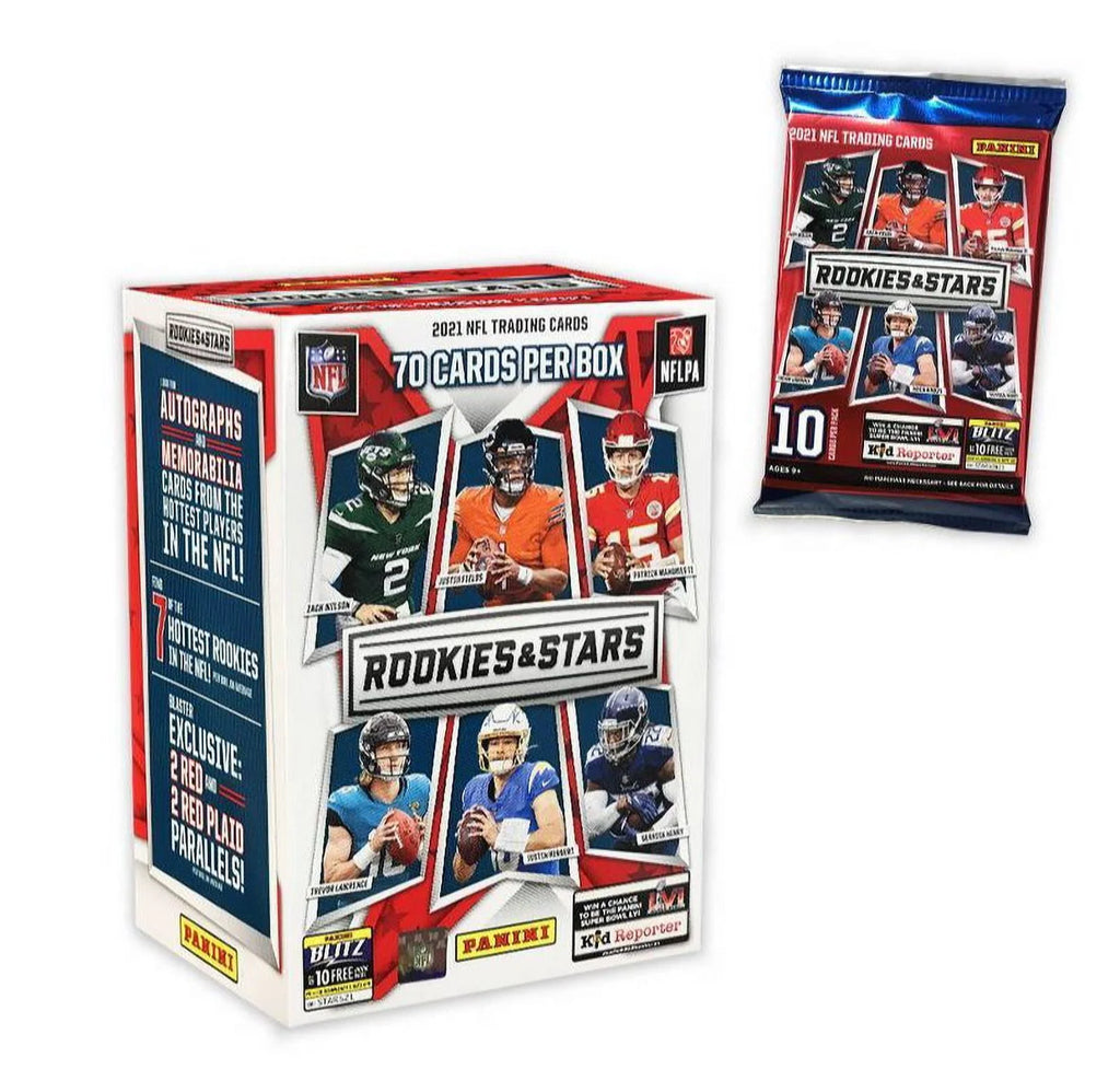 Football Trading Card Blaster Box E476