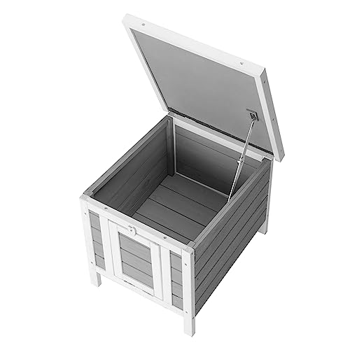Weatherproof Wooden Cat House O530467