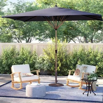 Navy Rectangular Market Umbrella R844193