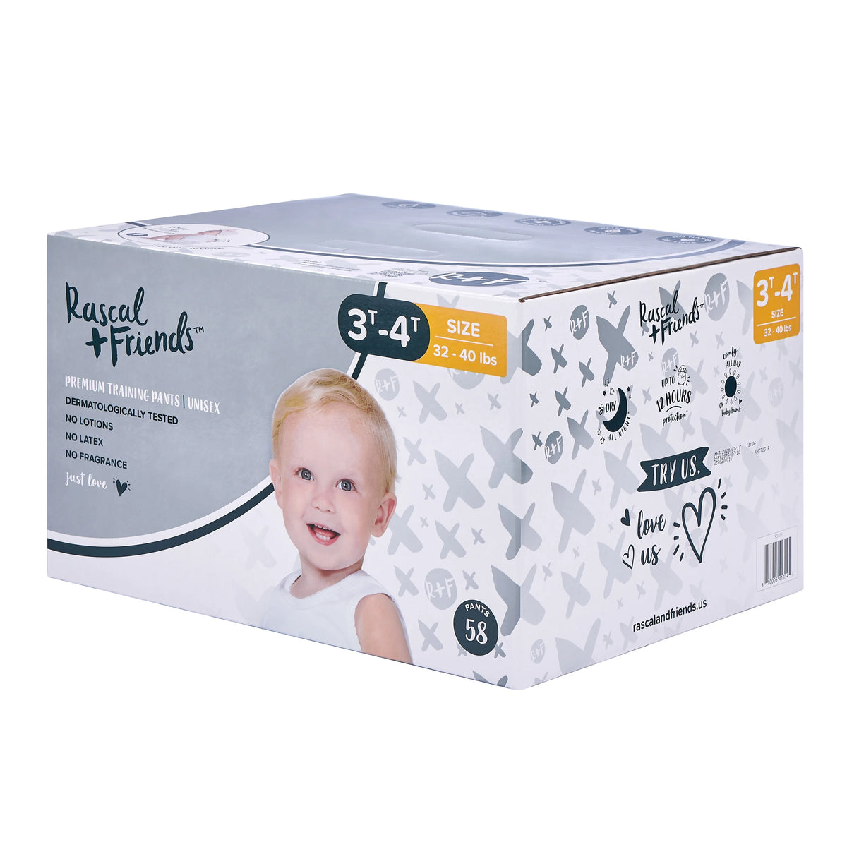 Premium Training Pants 3T-4T, 58 Count I107673