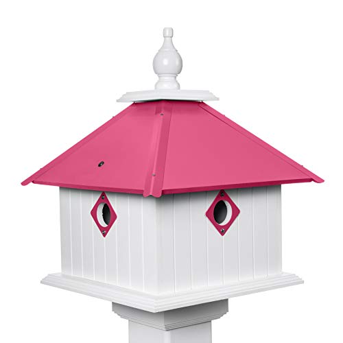 Hammered Copper Bird House Z26013