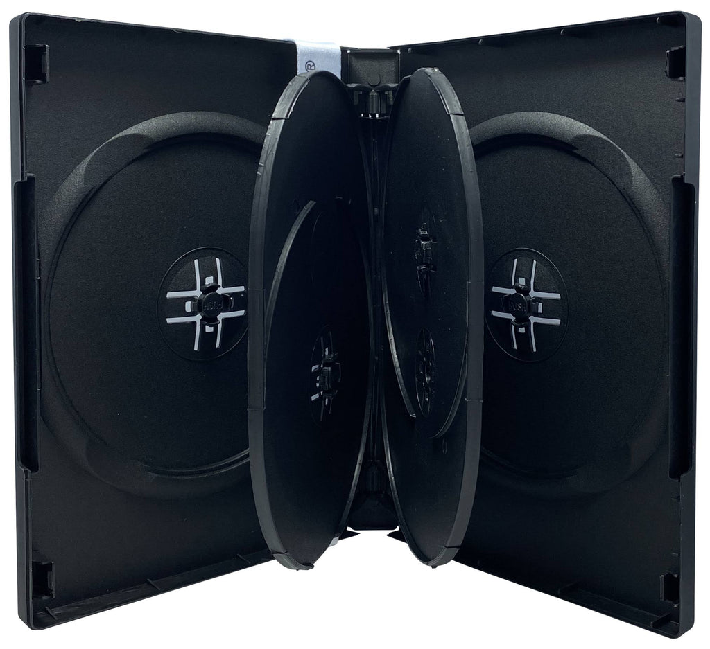 Black 6 Disc DVD Cases M685
