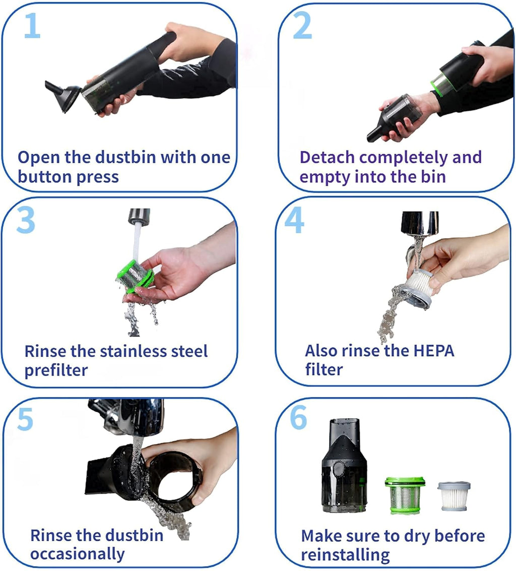Cordless Vacuum and Handheld Vacuum Q5451