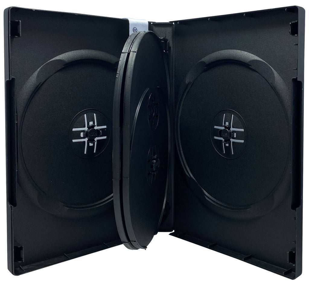 Black 6 Disc DVD Cases M685