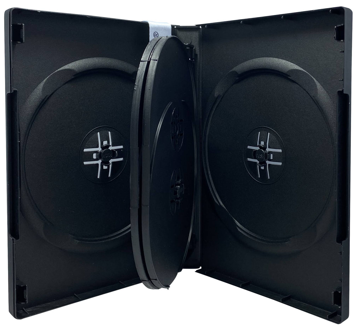 Black 6 Disc DVD Cases M685