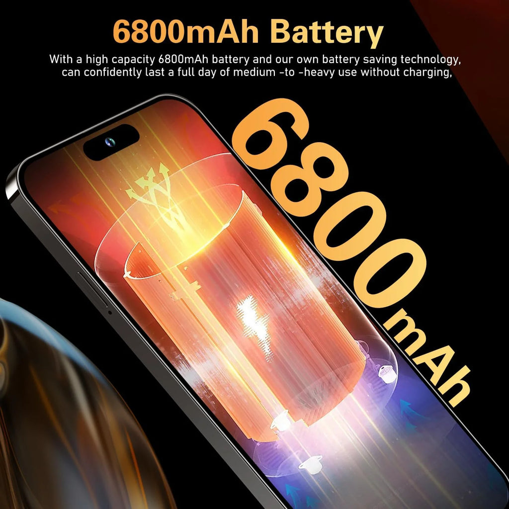 5G Unlocked Smartphone 3GB+64GB Android 13 6.8" FHD 6800mAh 48MP+108MP Dual SIM M393412
