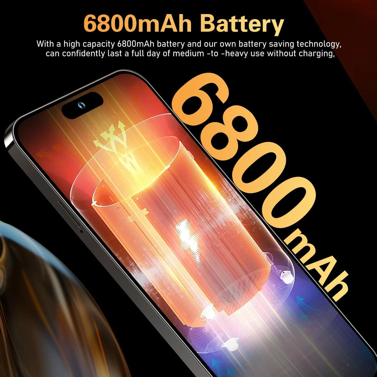 5G Unlocked Smartphone 3GB+64GB Android 13 6.8" FHD 6800mAh 48MP+108MP Dual SIM M393412