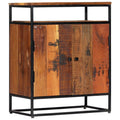 Side Cabinet Solid Reclaimed Wood and Steel N6488