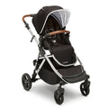 Black Single to Double Stroller V6264