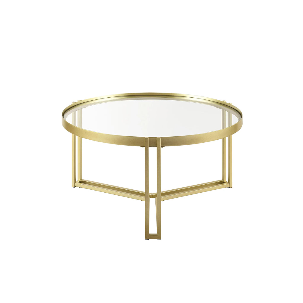 Round Glass Coffee Table P56697