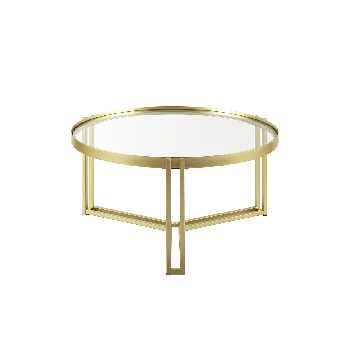 Round Glass Coffee Table P56697