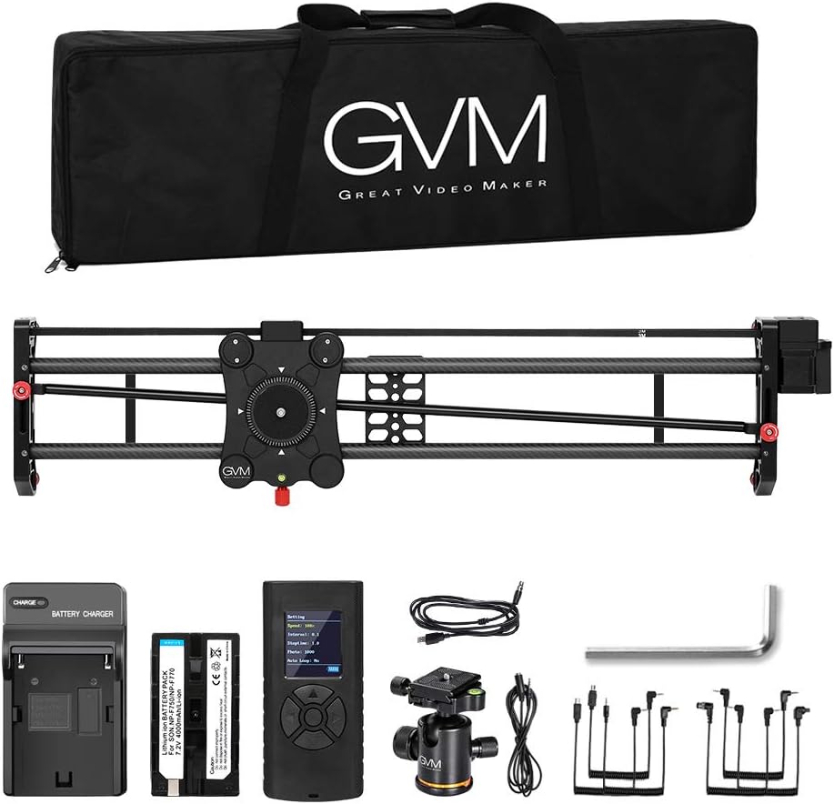 Motorized Camera Slider with Remote Controller M615