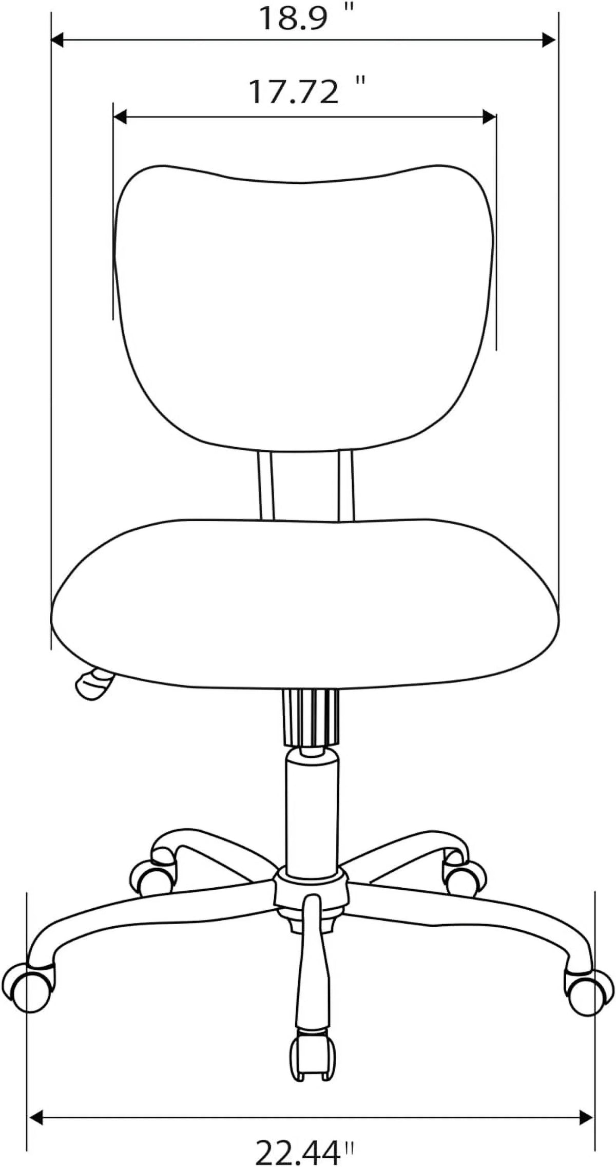Black Mesh Low-Back Task Chair W123029