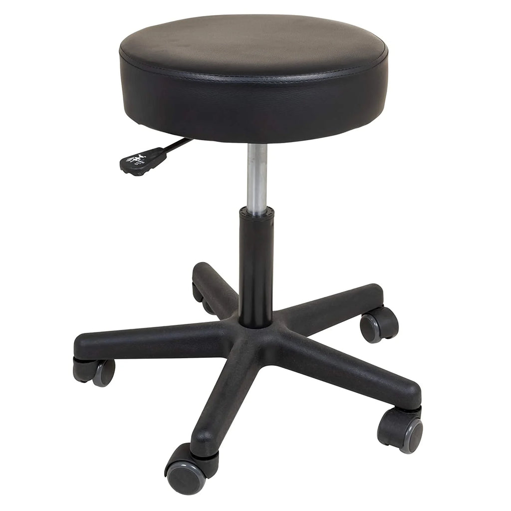 Round Adjustable Rolling Stool Q5662