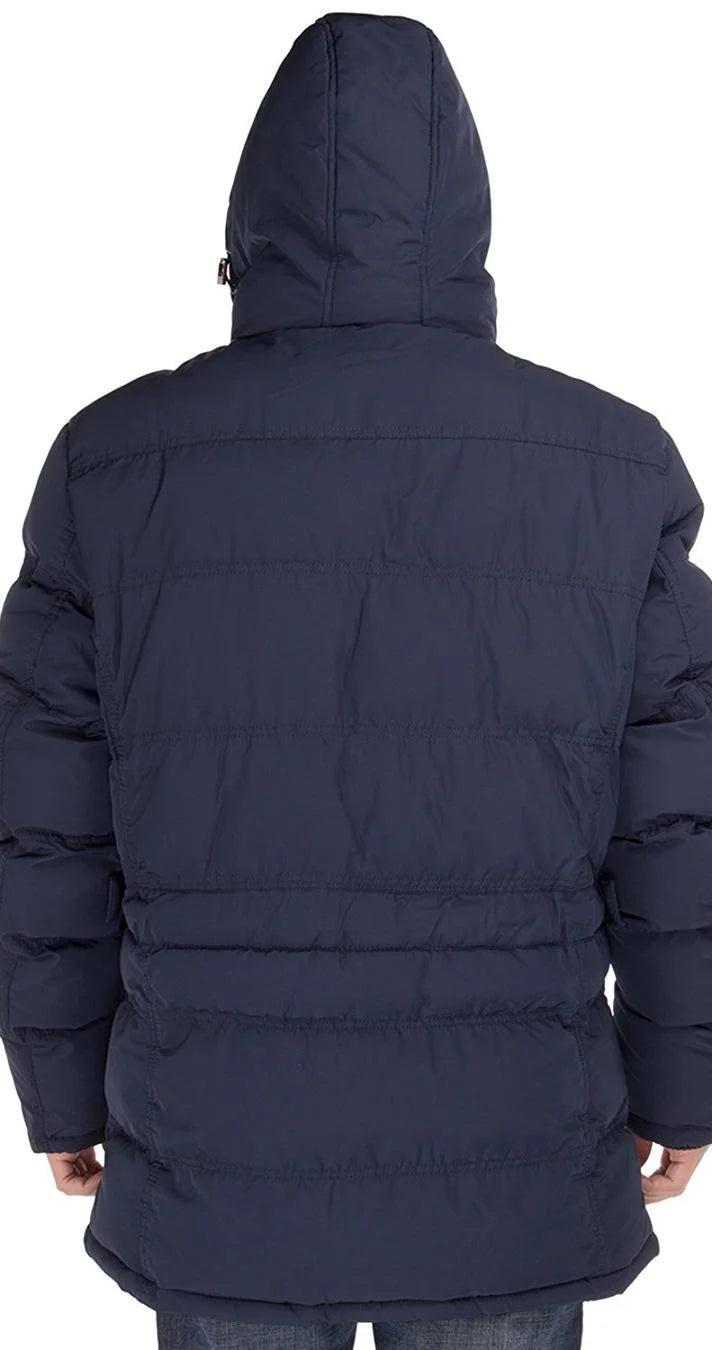 Navy Blue Down Jacket V9290