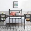 14x22 Bed Frame Twin Black O747