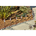 10 in. Solar LED Copper Finish Pathway Lights, 10-Pack V621
