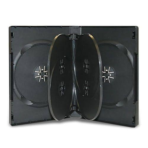 Black 6 Disc DVD Cases M685