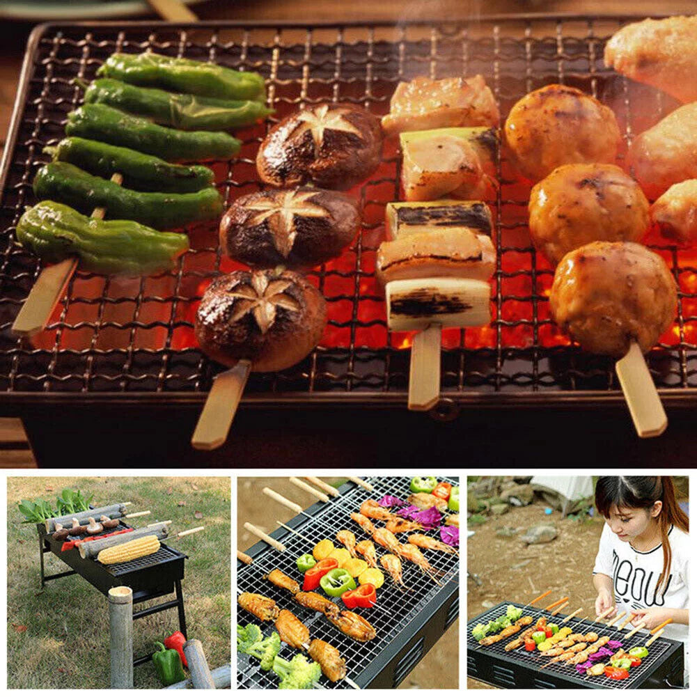 Portable Charcoal Stainless Steel BBQ Grill U348